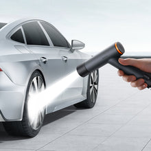Заредете изображение във визуализатора на галерията – Car washer + 30m telescopic hose + Baseus GF3 universal connector - dark gray
