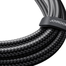 Заредете изображение във визуализатора на галерията – 2 in 1 cable Joyroom speedy series SA21-1T2 USB-C - USB-C / Lightning 100W 1.5m black
