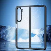 Заредете изображение във визуализатора на галерията – Samsung Galaxy Z Fold5 5G armored case compatible with MagSafe Dux Ducis Aimo Mag - black
