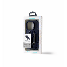 Заредете изображение във визуализатора на галерията – Joyroom Dual Hinge case for iPhone 14 armored case with a stand and a ring holder black
