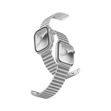 Заредете изображение във визуализатора на галерията – Amazing Thing Band Titan Steel Band TSE49GY for Apple Watch 49/45 silver
