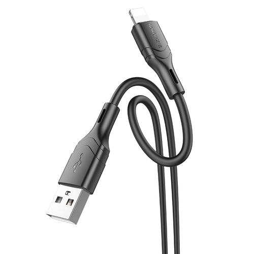 Borofone Cable BX99 Method - USB to Lightning - 2,4A 1 metre black