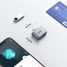 Заредете изображение във визуализатора на галерията – Ugreen CM231 USB-C mini jack 3.5 mm audio adapter - gray
