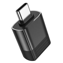 Заредете изображение във визуализатора на галерията – Borofone Adapter BV18 - Type C to USB - black
