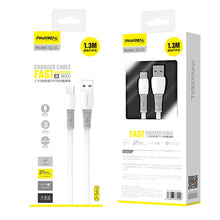 Заредете изображение във визуализатора на галерията – PAVAREAL cable USB to Type C 5A PA-Q15C 1,3 m. white
