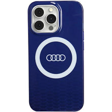 Заредете изображение във визуализатора на галерията – Audi IML Big Logo MagSafe case for iPhone 13 Pro / 13 - blue

