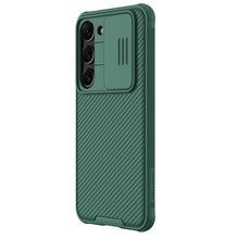 Заредете изображение във визуализатора на галерията – Nillkin CamShield Pro Case for Samsung Galaxy S23 cover with camera cover green
