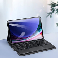 Заредете изображение във визуализатора на галерията – Dux Ducis Bluetooth Keyboard Case (TK Series) for Samsung Tab S9 - Black
