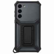 Заредете изображение във визуализатора на галерията – Samsung Rugged Gadget Case for Samsung Galaxy S23+ Rugged Cover Ring Holder Stand Gray (EF-RS916CBEGWW)
