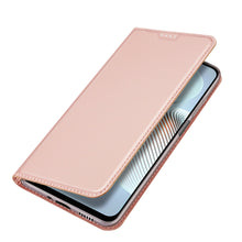 Заредете изображение във визуализатора на галерията – Dux Ducis Skin Pro Case For Xiaomi Redmi Note 11E /Redmi 10 5G / Redmi 10 Prime+ 5G / Poco M4 5G Cover Flip Card Wallet Stand Pink
