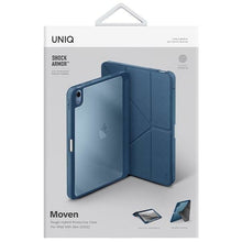 Заредете изображение във визуализатора на галерията – Uniq case Moven iPad 10 gen. (2022) blue/capri blue
