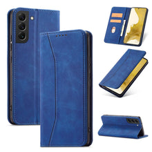 Заредете изображение във визуализатора на галерията – Magnet Fancy Case for Samsung Galaxy A34 5G Cover with Flip Stand Wallet blue
