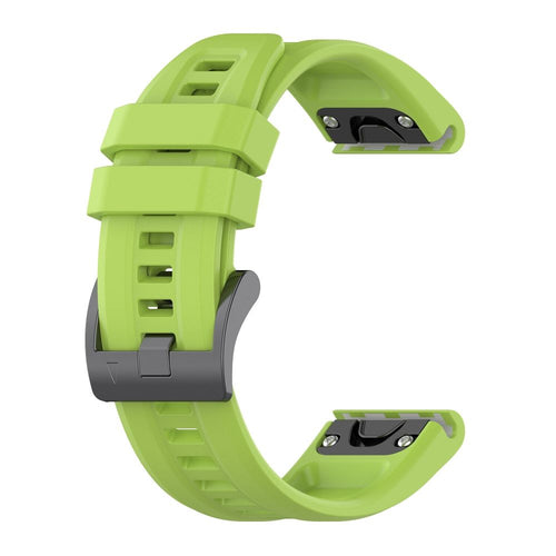 Wristband for smartwatch Garmin FENIX 3 / 3HR / 5X / 6X / 6X PRO / 7X / 7X PRO green (1)