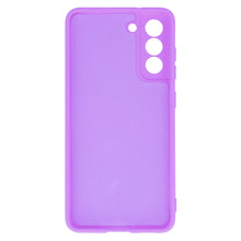 Заредете изображение във визуализатора на галерията – Vennus Silicone Heart Case for Samsung Galaxy S21 FE design 1 purple
