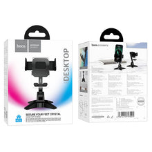 Заредете изображение във визуализатора на галерията – HOCO desktop stand push-type Joy HD3 (4,5' - 7") black
