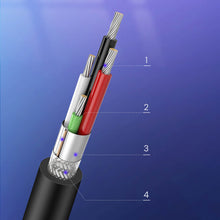 Заредете изображение във визуализатора на галерията – Ugreen printer cable USB-A - USB-B 480Mb/s 5m black (US135)
