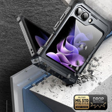 Заредете изображение във визуализатора на галерията – Supcase IBLSN ARMORBOX GALAXY Z Flip 5 BLACK

