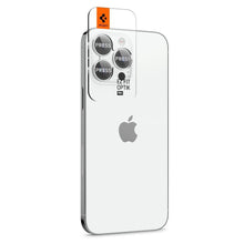 Заредете изображение във визуализатора на галерията – SPIGEN OPTIK.TR ”EZ FIT” camera protector 2-pack for IPHONE 14 PRO / 14 PRO MAX silver
