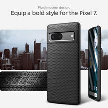 Заредете изображение във визуализатора на галерията – Spigen Liquid Air case for Google Pixel 7 black
