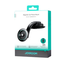 Заредете изображение във визуализатора на галерията – Joyroom magnetic car phone holder for cockpit, dashboard black (JR-ZS366)
