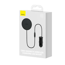 Заредете изображение във визуализатора на галерията – Baseus inductive car charger 40W air vent holder black
