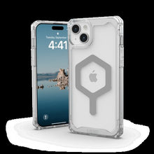 Заредете изображение във визуализатора на галерията – UAG Plyo MagSafe - protective case for iPhone 15 Plus compatible with MagSafe (ice-silver)
