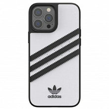Заредете изображение във визуализатора на галерията – Adidas OR Molded PU iPhone 13 Pro Max 6.7 "white / white 47143
