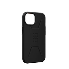Заредете изображение във визуализатора на галерията – ( uag ) urban armor gear civilian гръб за iphone 13 / 14 compatible with magsafe black
