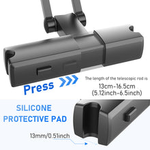 Заредете изображение във визуализатора на галерията – Magnetic car holder headrest mount Type 3 black
