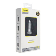 Заредете изображение във визуализатора на галерията – PAVAREAL car charger  Type C PD 20W + USB 3A PA-CC67 gray
