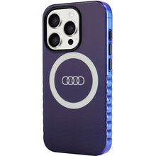 Заредете изображение във визуализатора на галерията – Audi IML Big Logo MagSafe case for iPhone 15 Pro - blue
