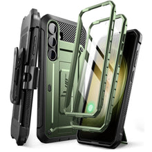 Заредете изображение във визуализатора на галерията – Unicorn Beetle Pro Supcase Supcase for Samsung Galaxy S24 - dark green
