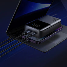 Заредете изображение във визуализатора на галерията – Mini power bank with built-in cables Joyroom JR-PBC07 20000mAh 30W - black
