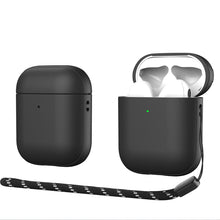Заредете изображение във визуализатора на галерията – Dux Ducis Plen case for AirPods 2 / AirPods 1 headphone case black
