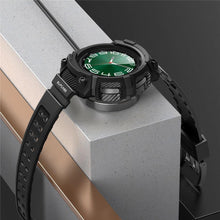 Заредете изображение във визуализатора на галерията – Unicorn Beetle Pro Supcase Set and Tempered Glass for Samsung Galaxy Watch 6 Classic (47 mm) - Black
