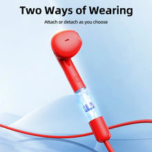 Заредете изображение във визуализатора на галерията – Joyroom JR-DS1 sports wireless neckband headphones - red
