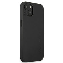 Заредете изображение във визуализатора на галерията – AMG AMHCP13MDOLBK iPhone 13 6,1" czarny/black hardcase Leather Hot Stamped
