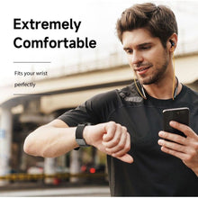 Заредете изображение във визуализатора на галерията – DUX DUCIS Mixture II - stretchable braided strap for Samsung Galaxy Watch / Huawei Watch / Honor Watch (20mm band) czarna
