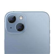 Заредете изображение във визуализатора на галерията – Baseus tempered glass for iPhone 14 / iPhone 14 Plus camera lenses transparent + cleaning kit
