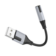 Заредете изображение във визуализатора на галерията – Borofone Adapter BV19 Creator Audio - USB to jack 3,5mm - black
