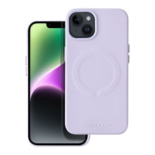 Заредете изображение във визуализатора на галерията – Roar Leather Mag Case - for iPhone 13 purple
