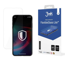 Заредете изображение във визуализатора на галерията – Tempered glass for iPhone 14 Pro / iPhone 14 hybrid flexi 6H 3mk FlexibleGlass Lite series
