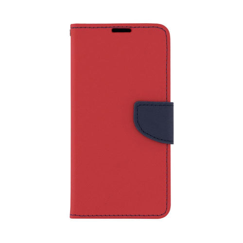 Fancy калъф тип книга за Samsung a30 червен - TopMag
