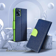 Заредете изображение във визуализатора на галерията – Fancy book case for samsung a53 5g navy / lime - TopMag
