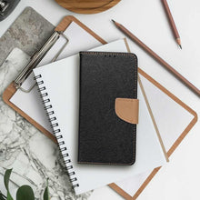 Заредете изображение във визуализатора на галерията – Fancy book for samsung s22 black / gold - TopMag
