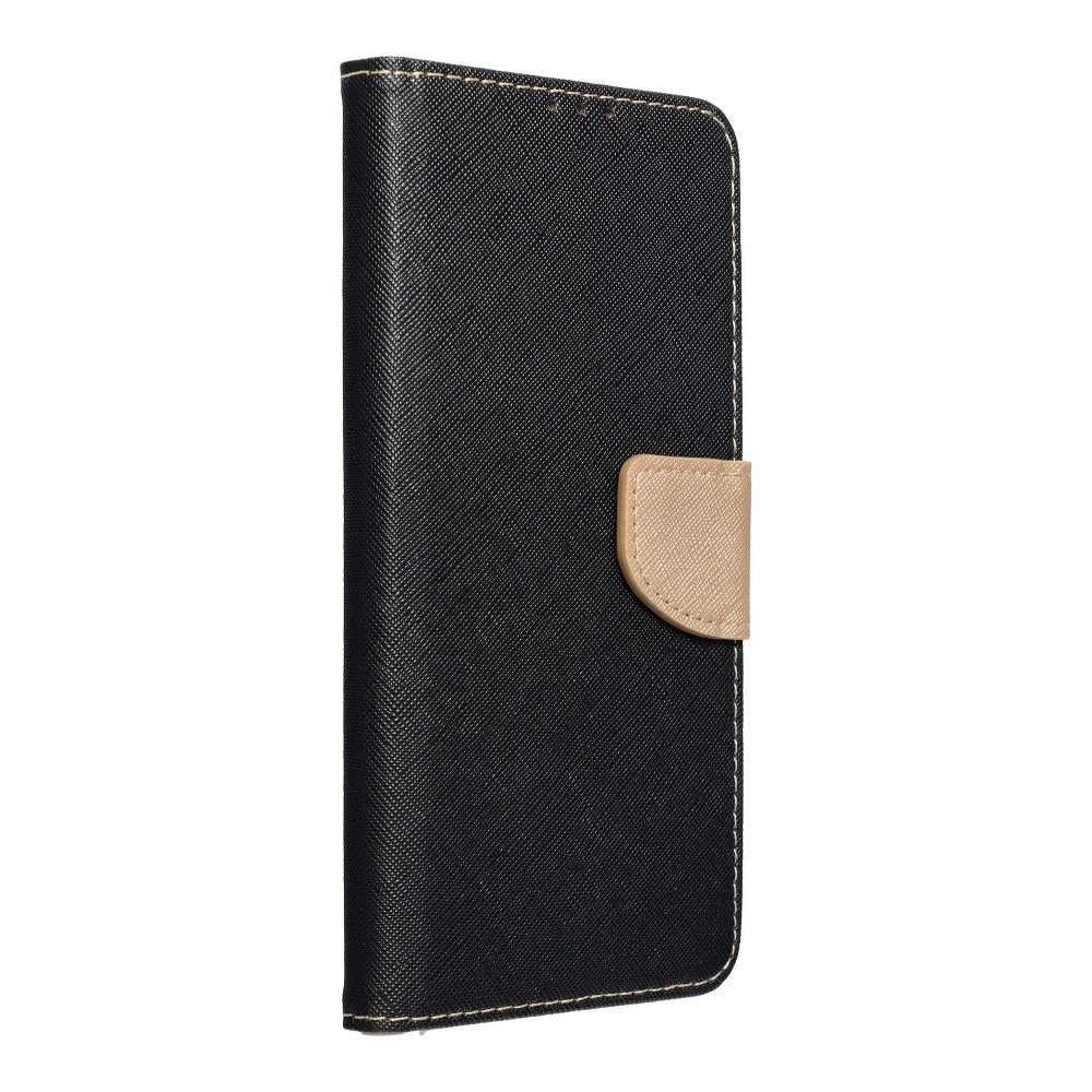 Fancy book for samsung s22 plus black / gold - TopMag