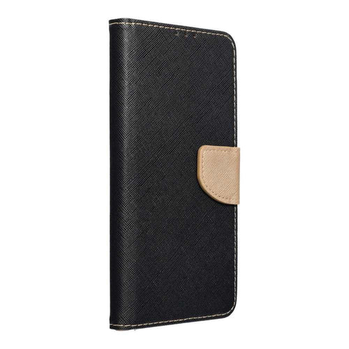 Fancy book for samsung s22 ultra black / gold - TopMag