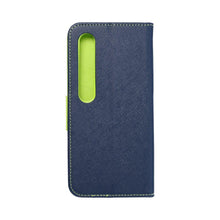 Заредете изображение във визуализатора на галерията – Fancy калъф тип книга за xiaomi mi 10 t navy/lime - TopMag

