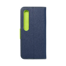 Заредете изображение във визуализатора на галерията – Fancy калъф тип книга за xiaomi mi 10 t pro navy/lime - TopMag
