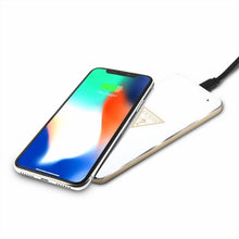 Заредете изображение във визуализатора на галерията – Fast wireless charger qi guess guwcp850tlbk 1a white - TopMag
